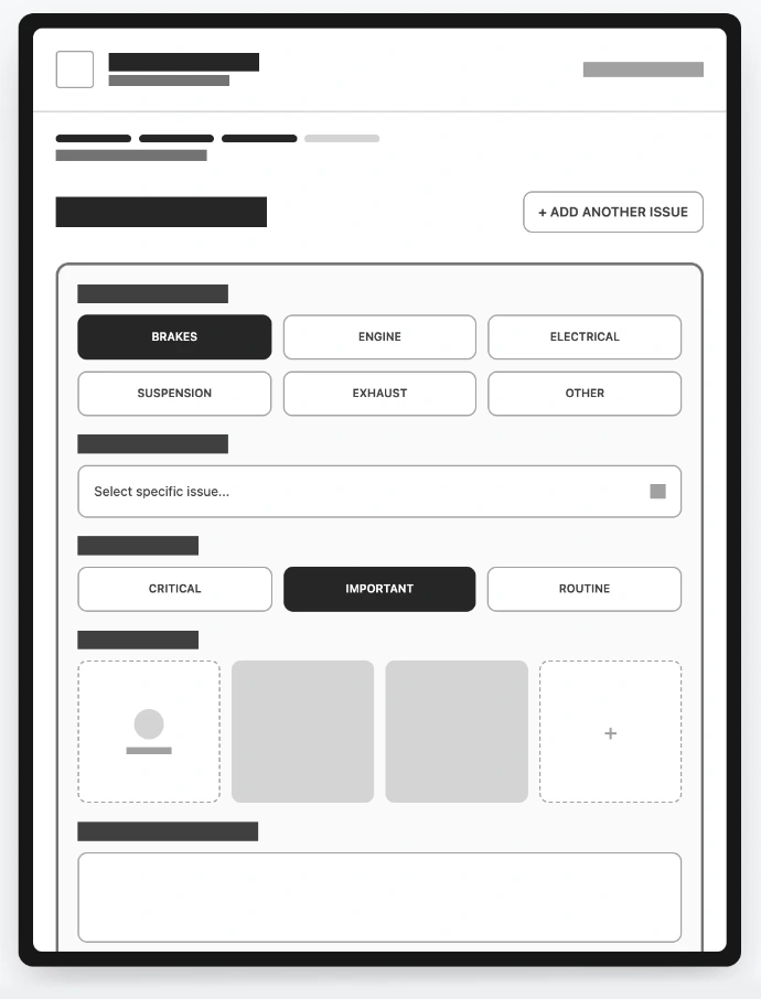Wireframe — Screen 06 Detail