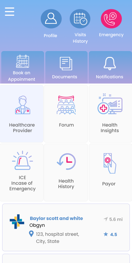 Home Dashboard